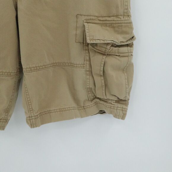 Denim & Supply Shorts Men 38 Beige Cargo Ralph Lauren Utility Flap Pockets Gorp - Picture 9 of 16